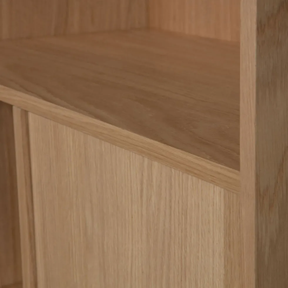 MODULAIR Bibliothèque 3 portes en bois H199cm