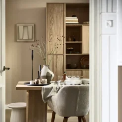 MODULAIR Colonne de rangement 2 portes en bois H199cm