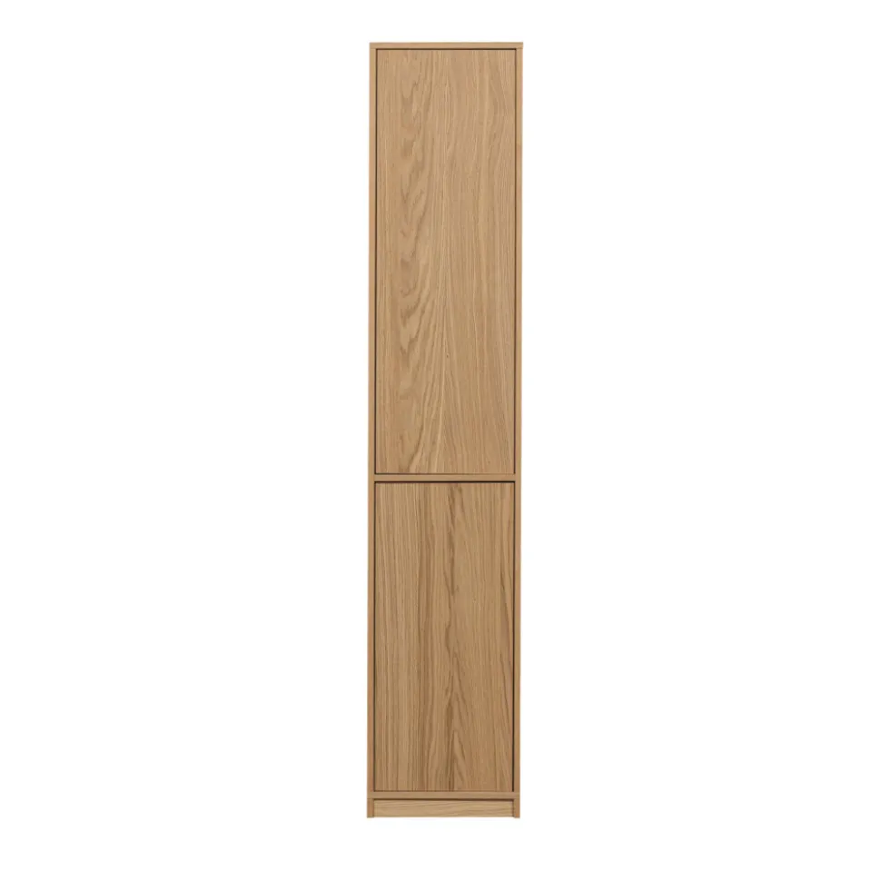 MODULAIR Colonne de rangement 2 portes en bois H199cm