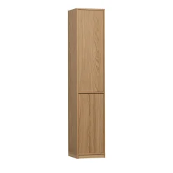 MODULAIR Colonne de rangement 2 portes en bois H199cm
