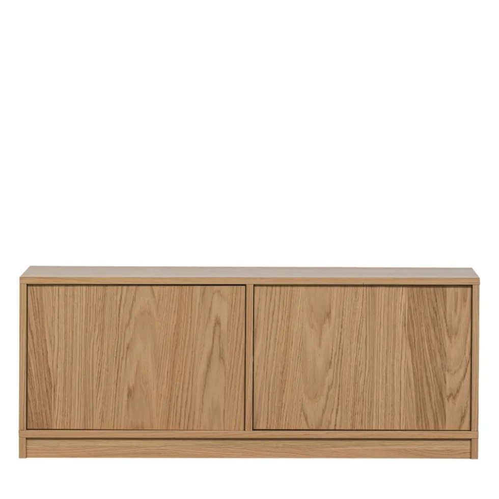 MODULAIR Meuble TV 2 portes en bois L110cm
