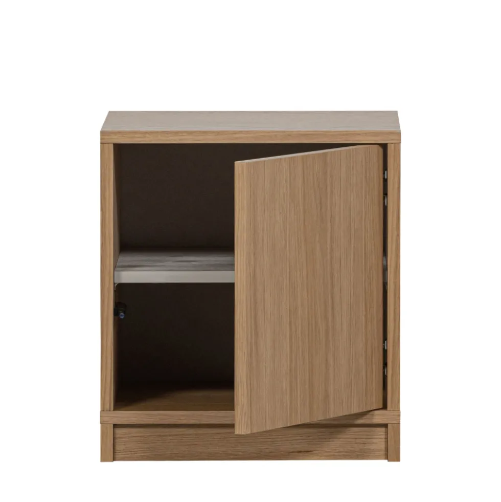 MODULAIR Meuble TV 1 porte en bois L40cm
