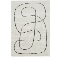 MONA Tapis contemporain à motif organique