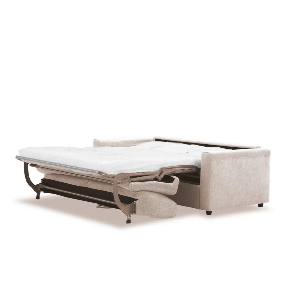 MORENA Canapé convertible express 3 places en tissu