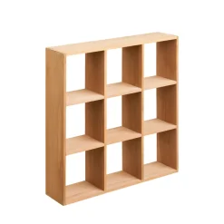 MOSS Étagère murale carrée en bois 46x46cm