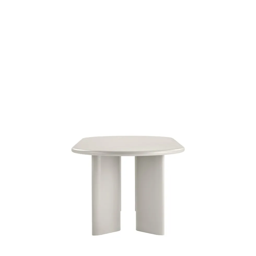 NAGANO Table à manger 10 personnes ovale en bois