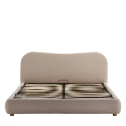 NAPO Lit coffre en tissu 160x200cm