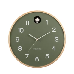NATURAL CUCKOO Horloge murale ronde ø31,5cm
