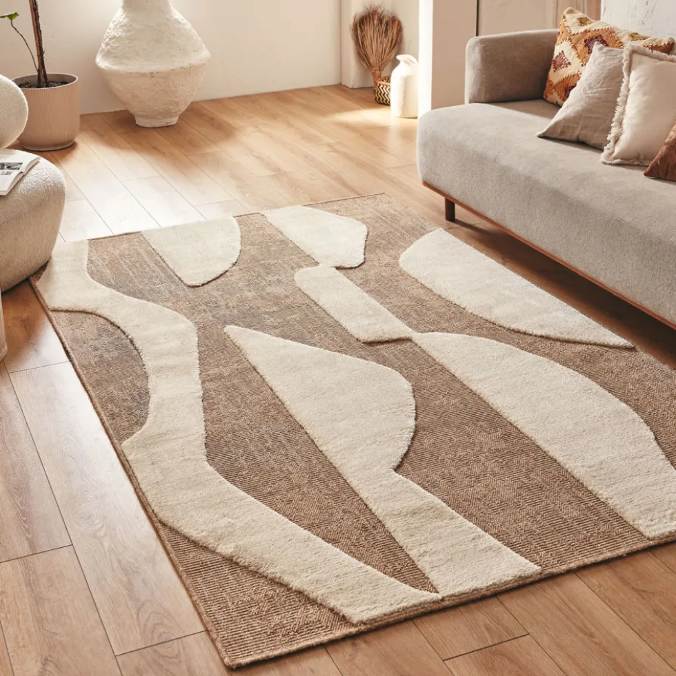 NEON Tapis bohème à motif géométrique