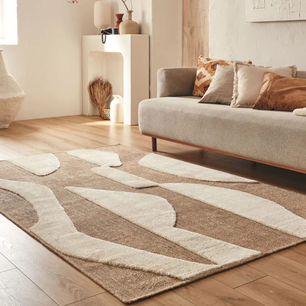 NEON Tapis bohème à motif géométrique