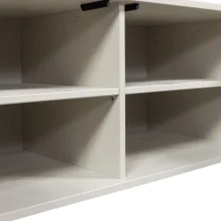 NEW GRAVURE Meuble TV 2 portes en bois L100cm