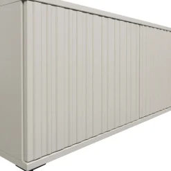 NEW GRAVURE Meuble TV 2 portes en bois L100cm