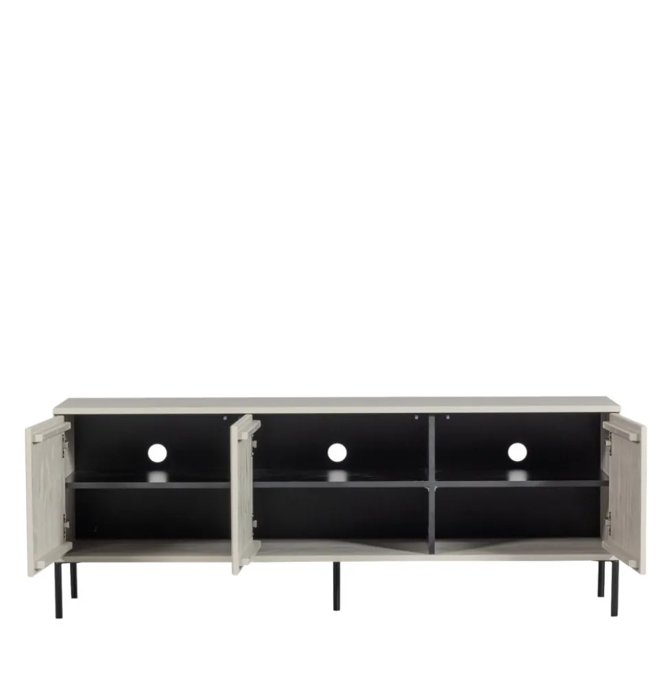 NEW GRAVURE Meuble TV en bois L150cm