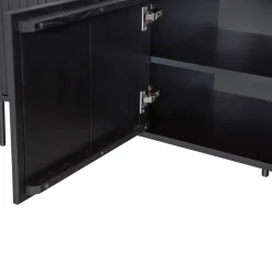 NEW GRAVURE Meuble TV en bois L150cm