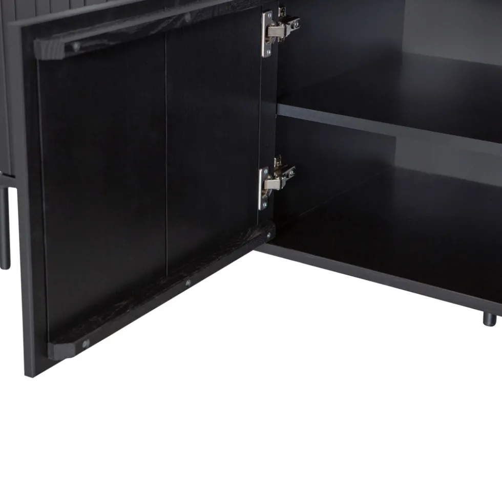 NEW GRAVURE Meuble TV en bois L150cm