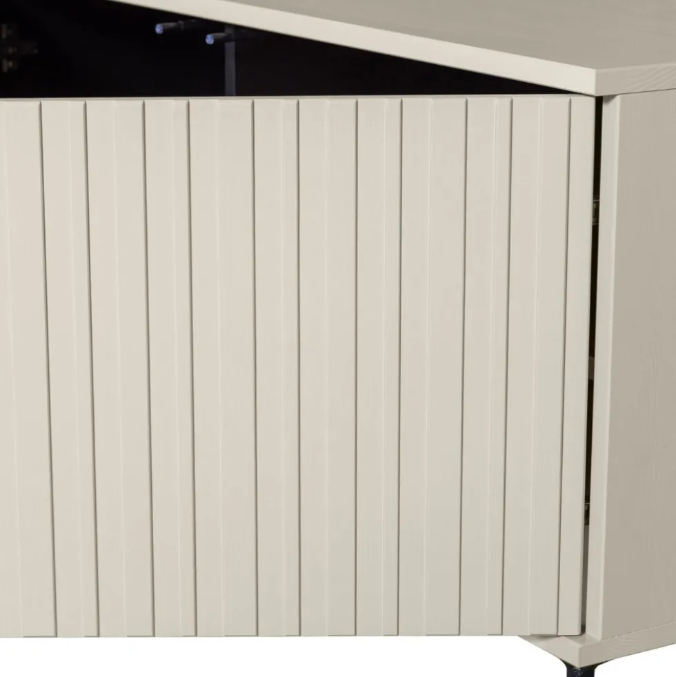 NEW GRAVURE Meuble TV en bois L150cm