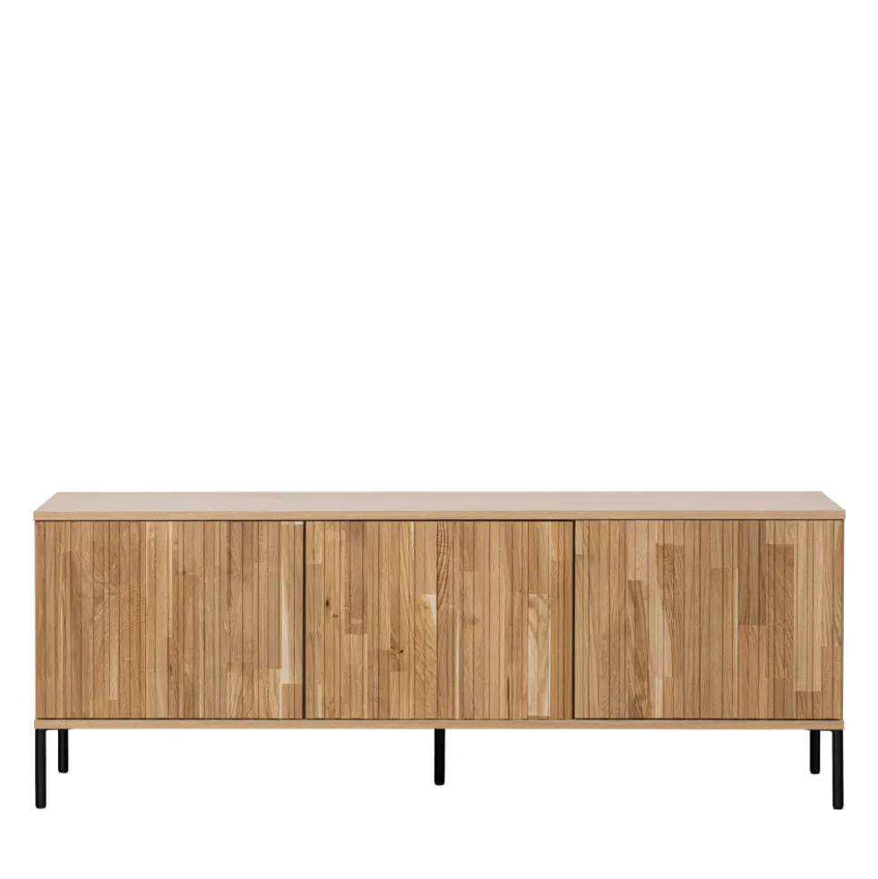 NEW GRAVURE Meuble TV en bois L150cm