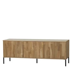 NEW GRAVURE Meuble TV en bois L150cm