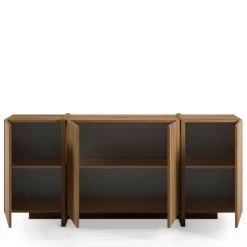 NICOLE Buffet 4 portes en bois L180cm