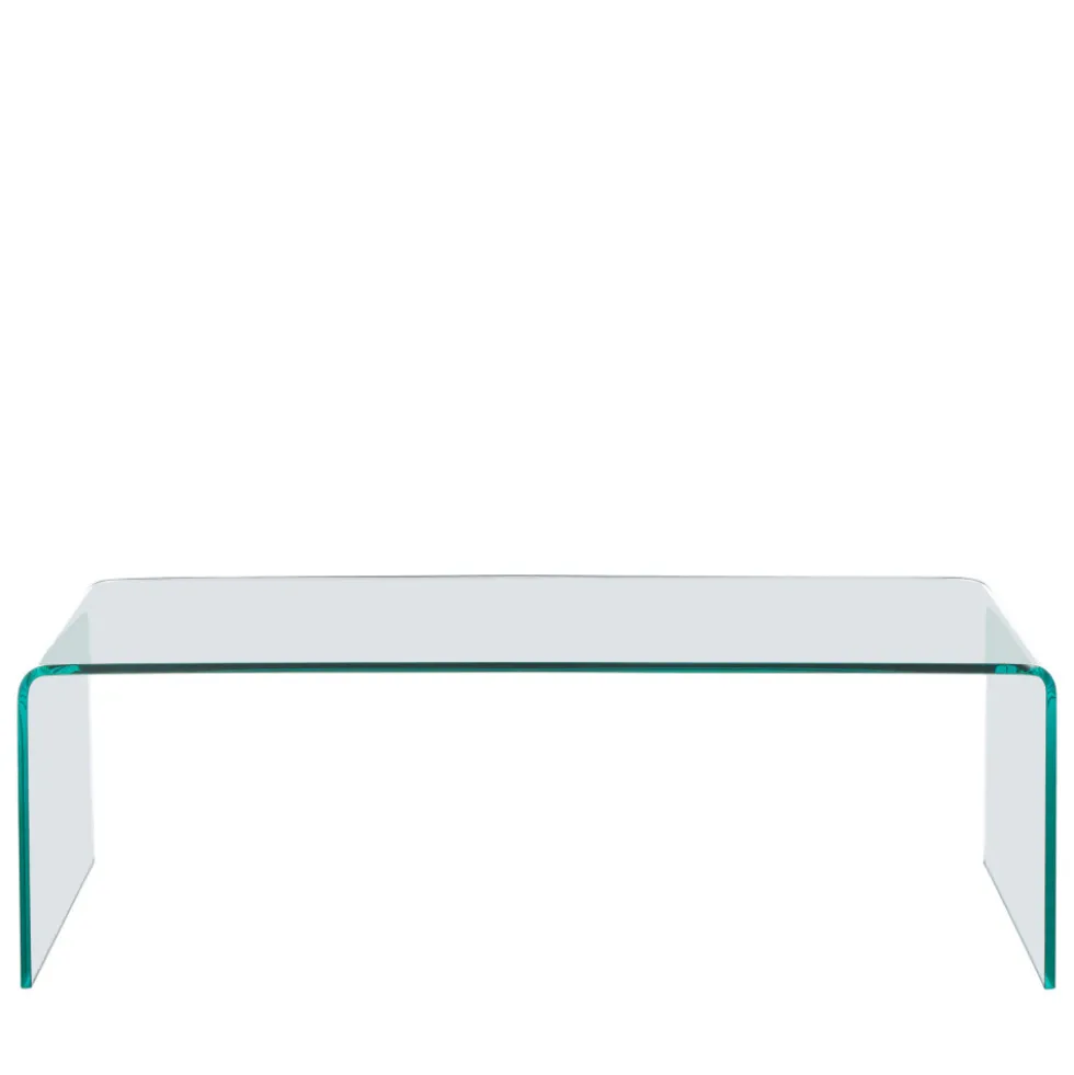 NIDO Table basse en verre L110cm