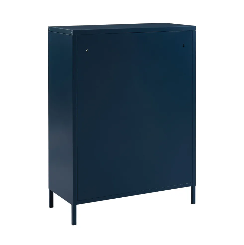 NINO Buffet haut 2 portes en métal PANTONE H100cm