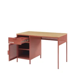 NINO Bureau 1 porte 1 tiroir en métal PANTONE L120cm