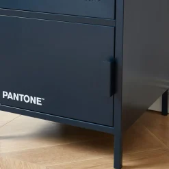 NINO Colonne de rangement 2 portes en métal PANTONE H180cm