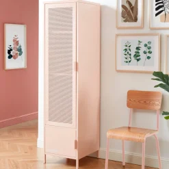 NINO Colonne de rangement 2 portes en métal PANTONE H180cm