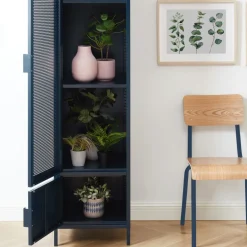 NINO Colonne de rangement 2 portes en métal PANTONE H180cm