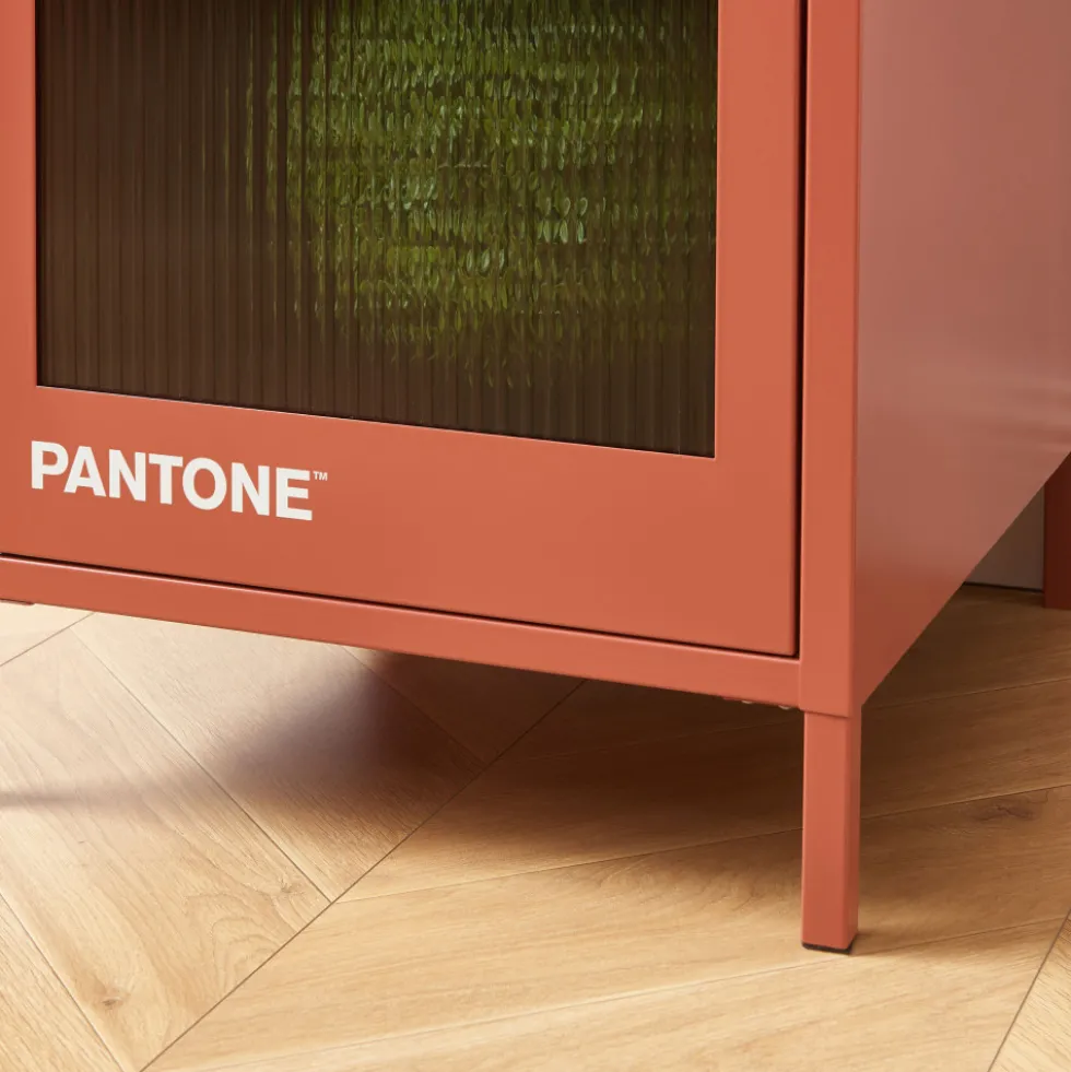 NINO Colonne de rangement 1 porte en métal PANTONE H180cm