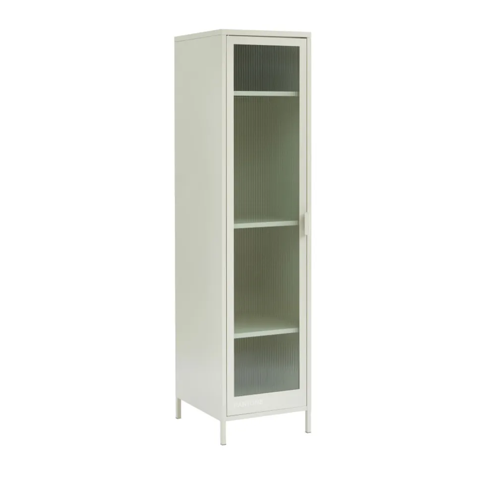 NINO Colonne de rangement 1 porte en métal PANTONE H180cm