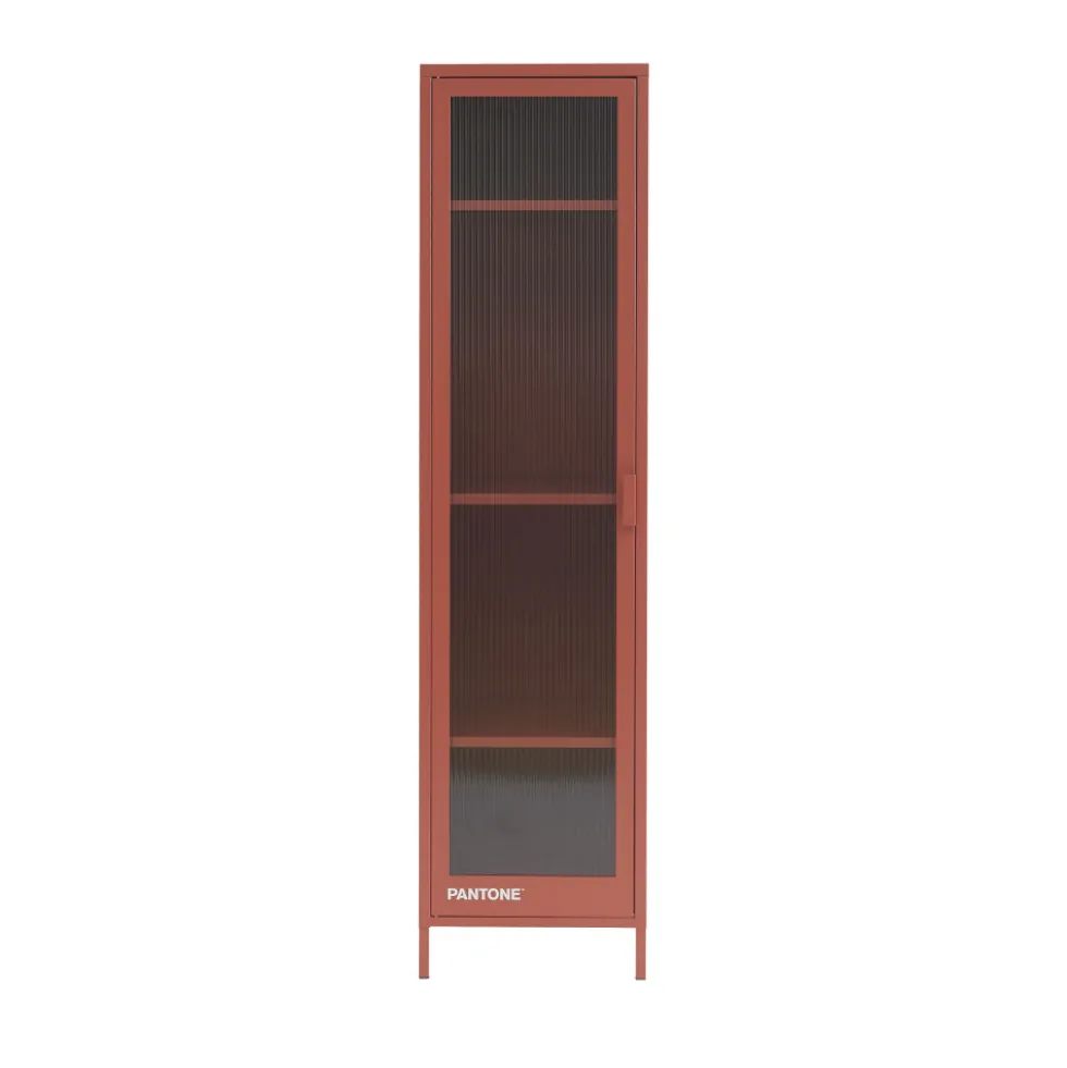 NINO Colonne de rangement 1 porte en métal PANTONE H180cm