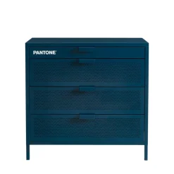 NINO Commode 4 tiroirs en métal PANTONE L80cm