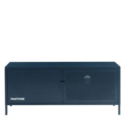 NINO Meuble TV 2 portes en métal PANTONE L120cm