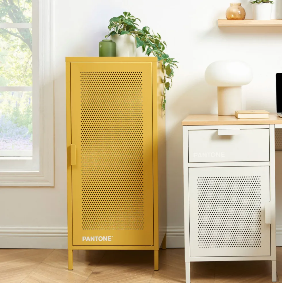 NINO Petit meuble de rangement en métal PANTONE H105cm