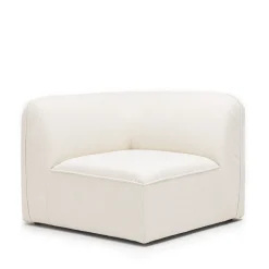NOOR Angle réversible pour canapé modulable en tissu bouclette