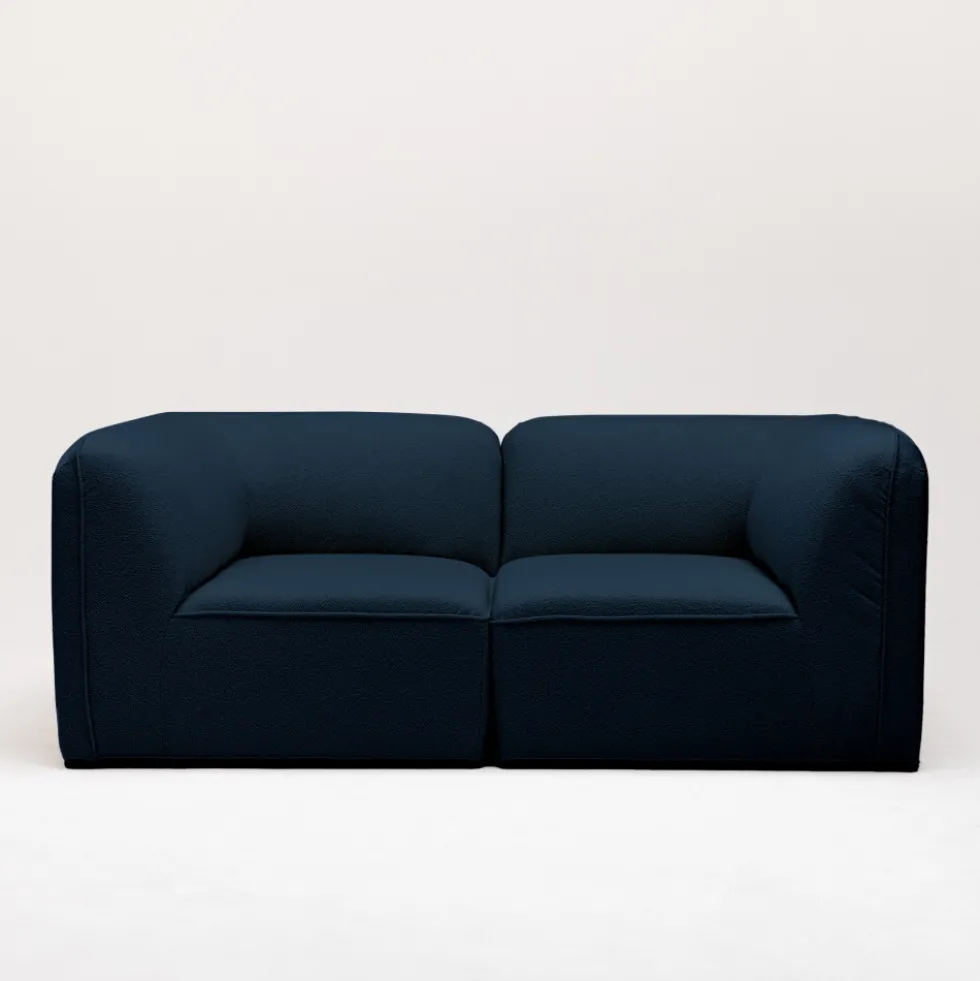 NOOR Angle réversible pour canapé modulable en tissu bouclette