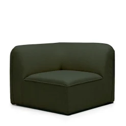 NOOR Angle réversible pour canapé modulable en tissu bouclette