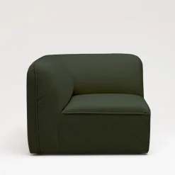NOOR Angle réversible pour canapé modulable en tissu bouclette