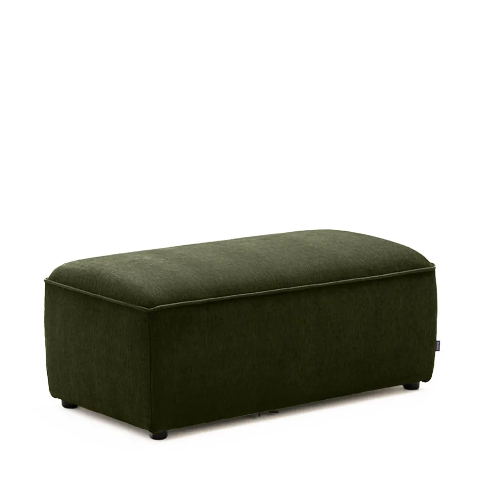 NOOR Pouf pour canapé modulable en tissu