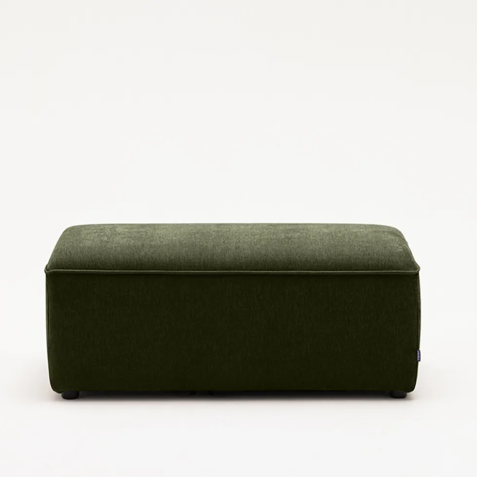 NOOR Pouf pour canapé modulable en tissu