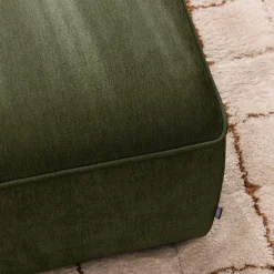 NOOR Pouf pour canapé modulable en tissu