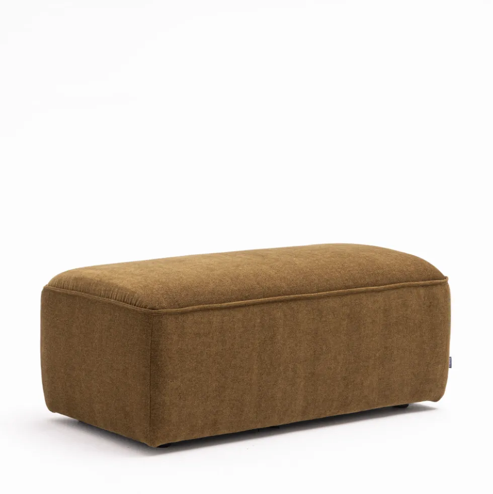 NOOR Pouf pour canapé modulable en tissu