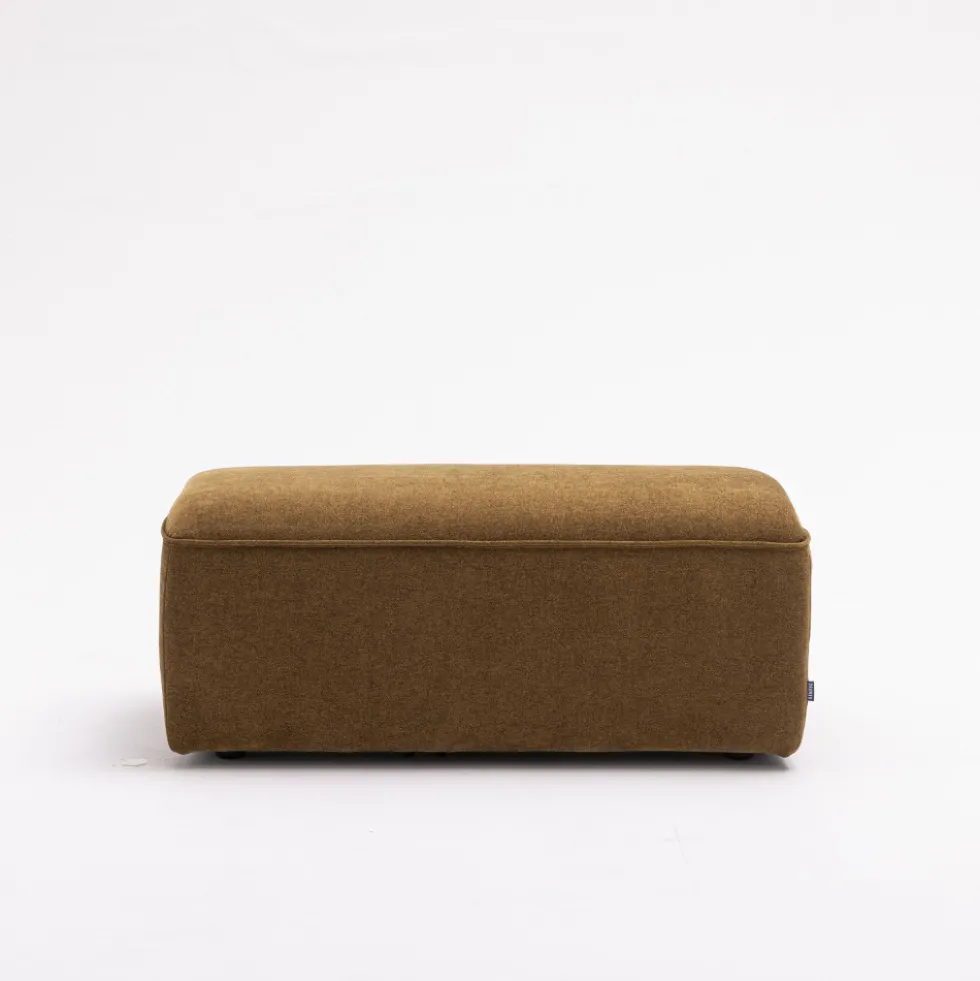NOOR Pouf pour canapé modulable en tissu