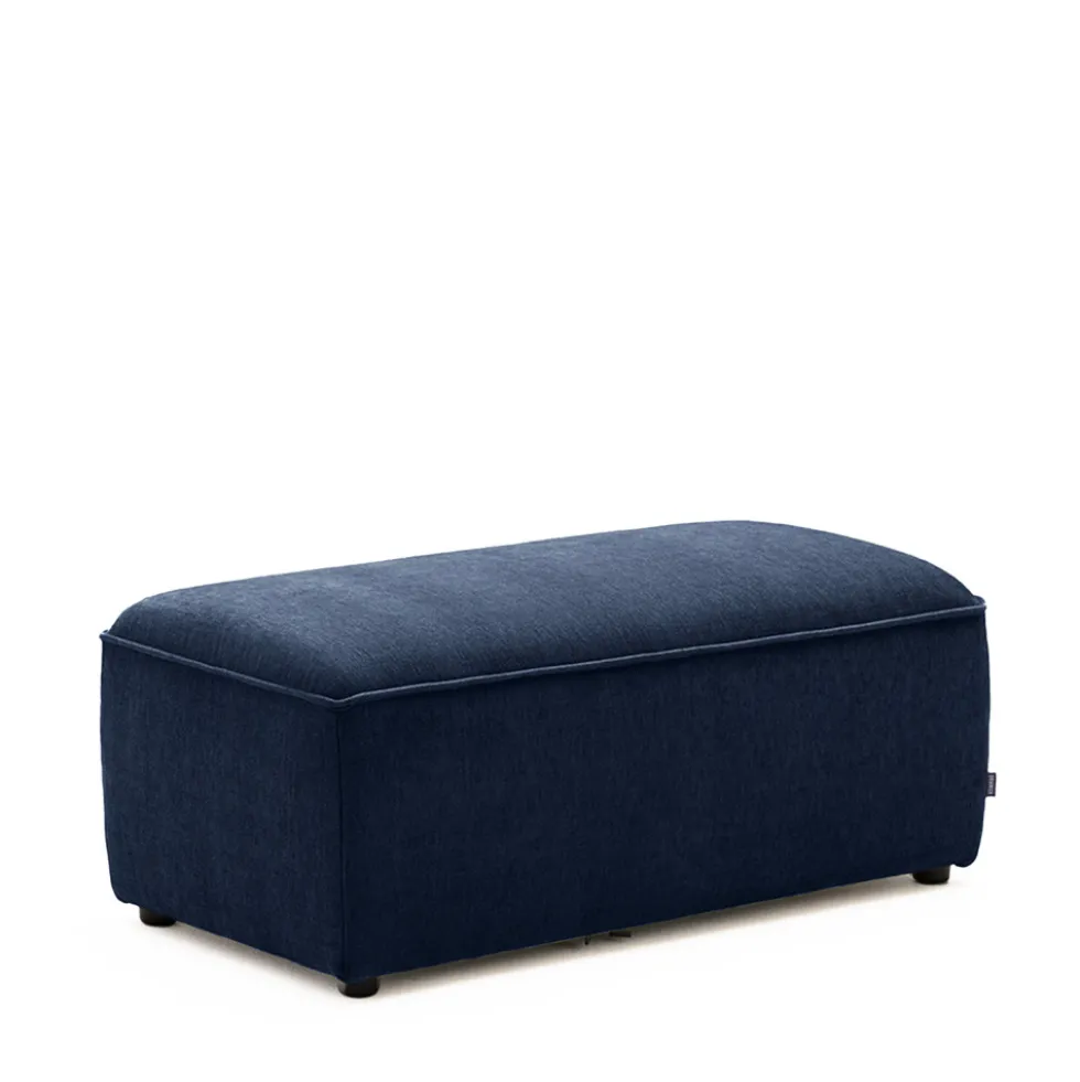 NOOR Pouf pour canapé modulable en tissu