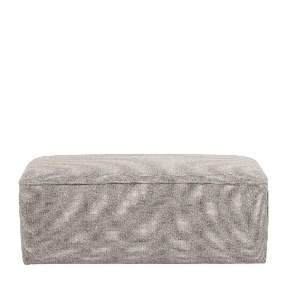 NOOR Pouf pour canapé modulable en tissu