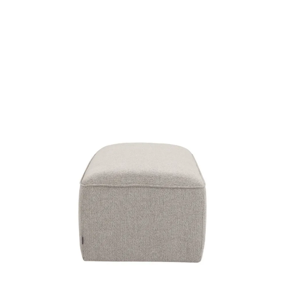 NOOR Pouf pour canapé modulable en tissu