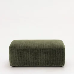 NOOR Pouf pour canapé modulable en velours côtelé