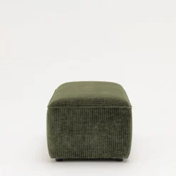 NOOR Pouf pour canapé modulable en velours côtelé