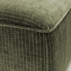 NOOR Pouf pour canapé modulable en velours côtelé